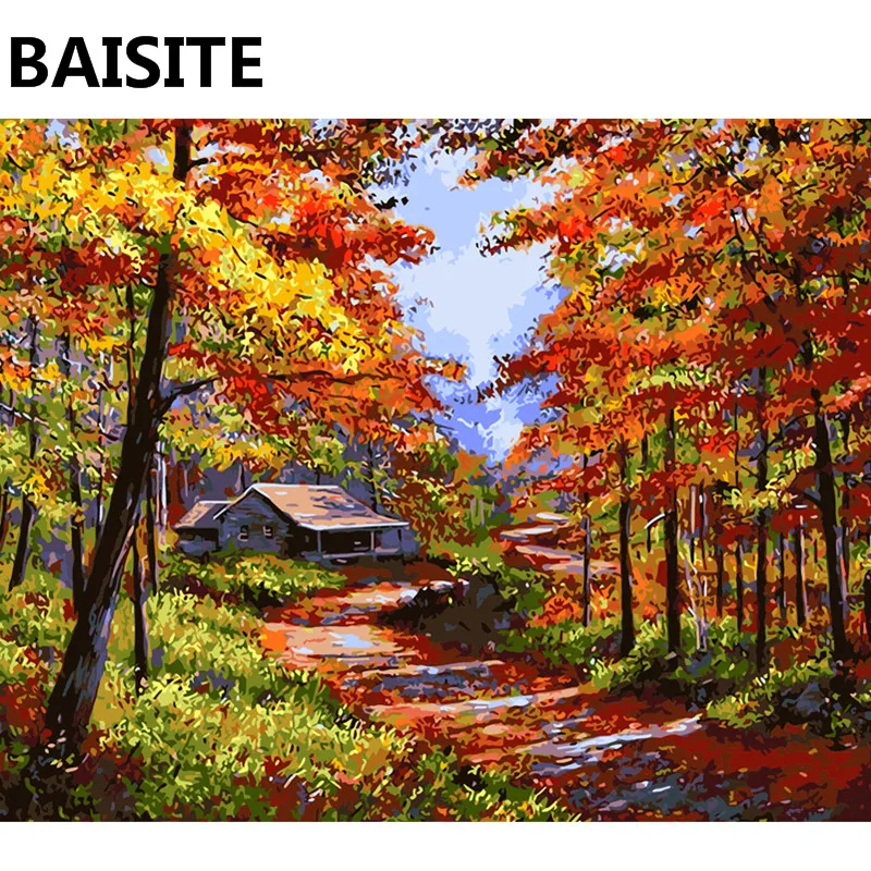 BAISITE DIY Acrylic DIY Painting By Numbers Painting&Calligraphy Modern Picture Of Village Home Decor Wall Art E153 40x50cm
BAISITE DIY Acrylic DIY Painting By Numbers Painting&Calligraphy Modern Picture Of Village Home Decor Wall Art E153 40x50cm