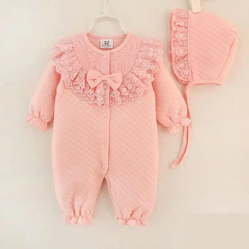 Baby Rompers Winter Long Sleeve Girls Romper Clothes For Newborn 0-1y Children Clothes Infant Pure Cotton Girl Jumpsuit 4rr164
Baby Rompers Winter Long Sleeve Girls Romper Clothes For Newborn 0-1y Children Clothes Infant Pure Cotton Girl Jumpsuit 4rr164