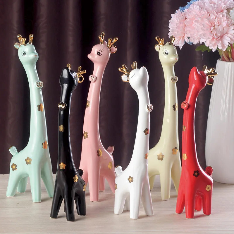 2Pc/set Modern Sika deer figurines home decoration Crafts multicolor Ceramic arts animal Furnishing articles wedding gift
2Pc/set Modern Sika deer figurines home decoration Crafts multicolor Ceramic arts animal Furnishing articles wedding gift