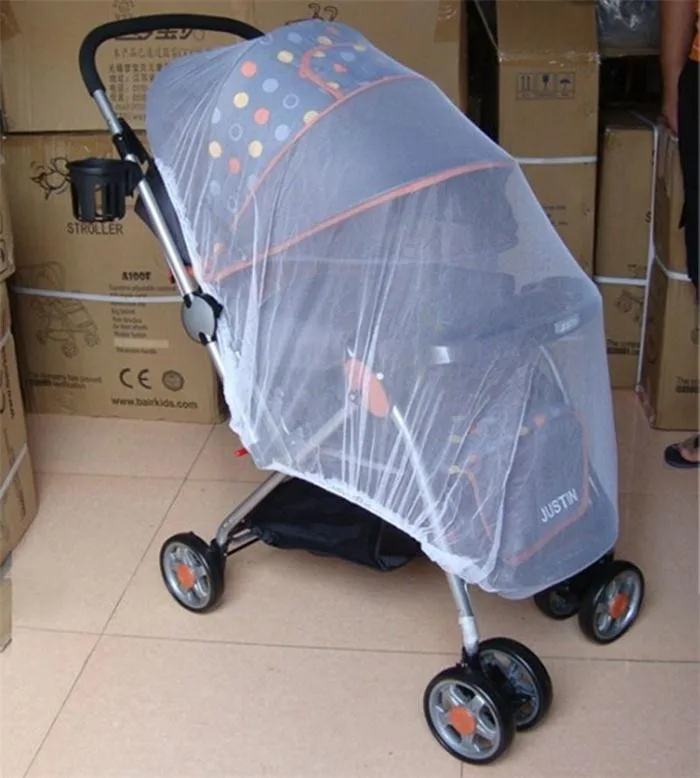 Baby stroller pushchair cart mosquito insect net safe mesh buggy crib nett`US 