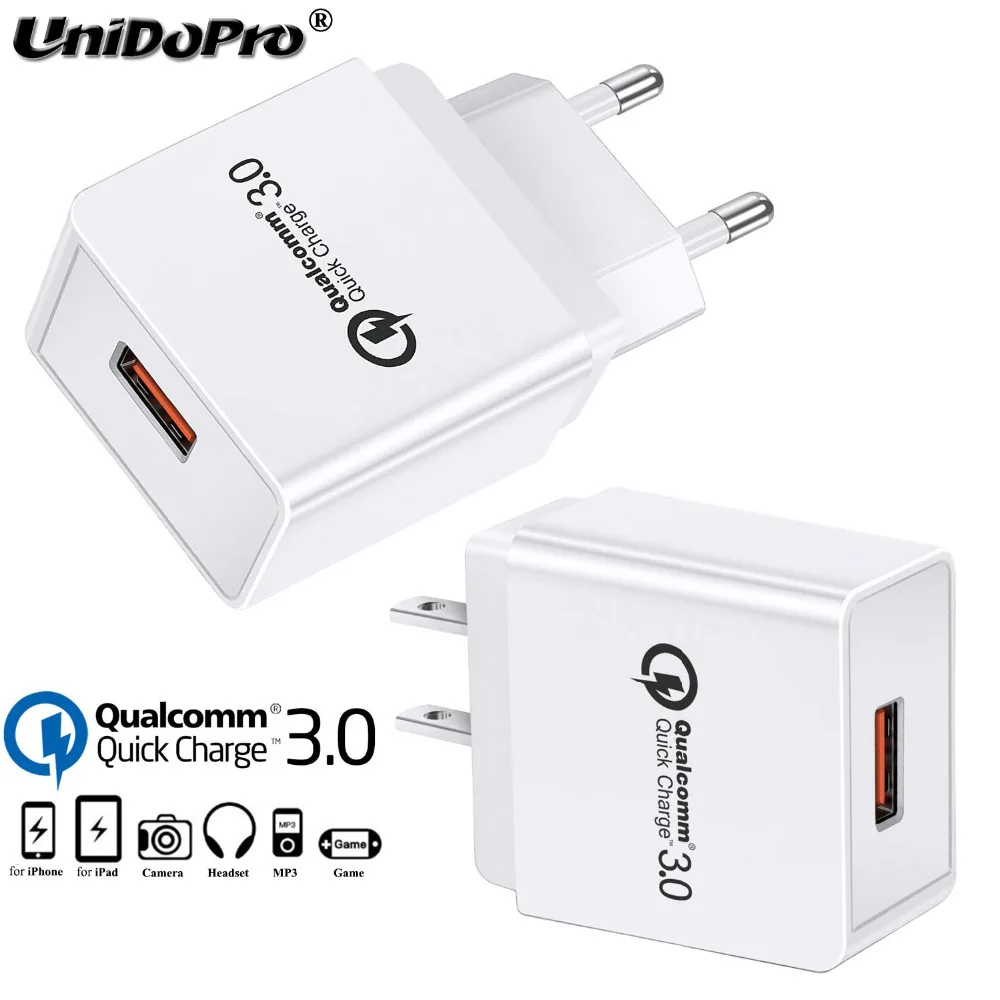 Quick Charge QC 3.0 US / EU Plug AC Traverl Charger for iPad Pro 9.7 10.5 11 12.9 inch for iPad Air Mini Fast Charging Adapter
Quick Charge QC 3.0 US / EU Plug AC Traverl Charger for iPad Pro 9.7 10.5 11 12.9 inch for iPad Air Mini Fast Charging Adapter