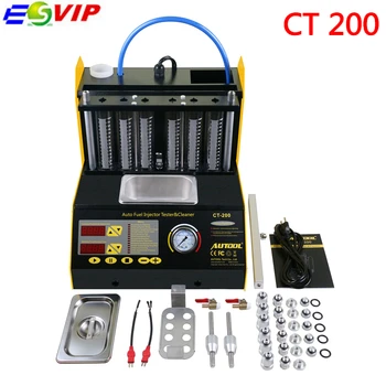 AUTOOL CT200 Ultrasonic Fuel Injector Cleaning Machine Tester Injector Cleaner Car Motorcycle 6 4 Cylinder Clean Tool PK CNC602A
AUTOOL CT200 Ultrasonic Fuel Injector Cleaning Machine Tester Injector Cleaner Car Motorcycle 6 4 Cylinder Clean Tool PK CNC602A
