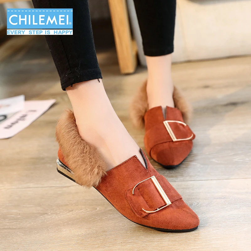 Fashion Women Fur Pumps Women Shoes Pointed Toe Casual Peas Shoes Furry Warm Spring Autumn Winter Slip On Square Heels Outdoor
Fashion Women Fur Pumps Women Shoes Pointed Toe Casual Peas Shoes Furry Warm Spring Autumn Winter Slip On Square Heels Outdoor