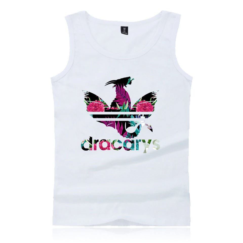 Game of Thrones Dracarys Fashion Printed Tank Tops Women/Men Summer Sleeveless Tops Kpop 2019 Hot Sale Casual Trendy Clothes
Game of Thrones Dracarys Fashion Printed Tank Tops Women/Men Summer Sleeveless Tops Kpop 2019 Hot Sale Casual Trendy Clothes