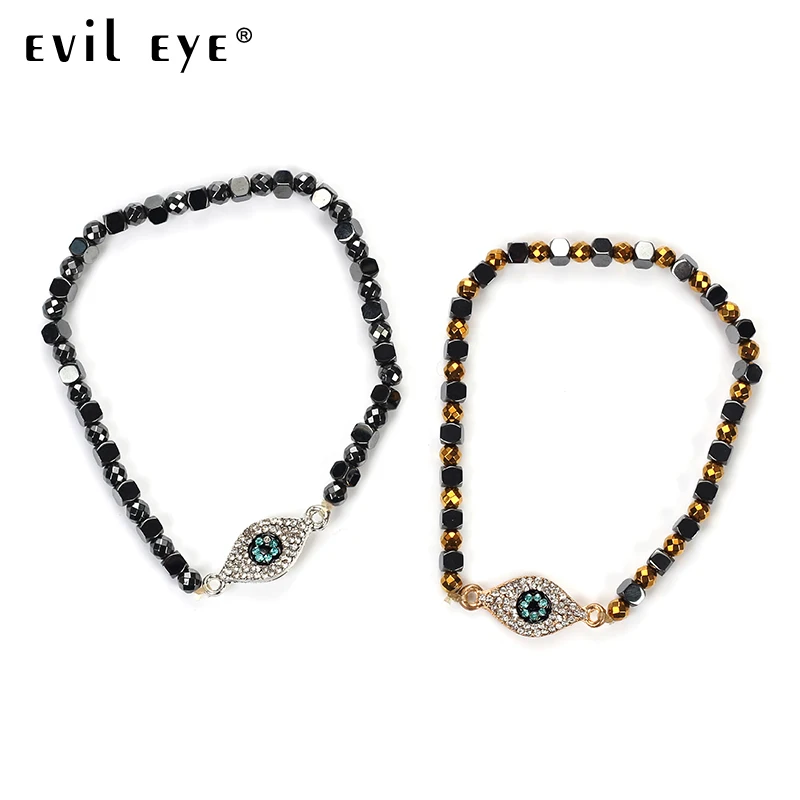 EVIL EYE New Fashion Copper Lucky Eye Charm Bracelets With Black Stone Beaded Bracelet As Gift FOR WOMEN MEN EY4928
EVIL EYE New Fashion Copper Lucky Eye Charm Bracelets With Black Stone Beaded Bracelet As Gift FOR WOMEN MEN EY4928