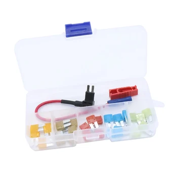 25 Pieces Micro2 Fuse 5Amp 7.5Amp 10Amp 15Amp 20Amp+Add-a-circuit Fuse Tap Holder
25 Pieces Micro2 Fuse 5Amp 7.5Amp 10Amp 15Amp 20Amp+Add-a-circuit Fuse Tap Holder