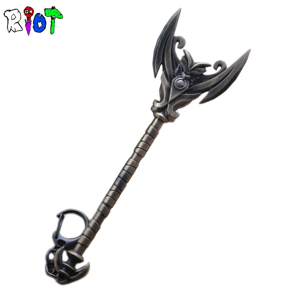 LOL Fairy Witch Lulu Dragon Rider Weapon Model Keychains League of Legend keyring metal keyholder for car men and women Llavero
LOL Fairy Witch Lulu Dragon Rider Weapon Model Keychains League of Legend keyring metal keyholder for car men and women Llavero