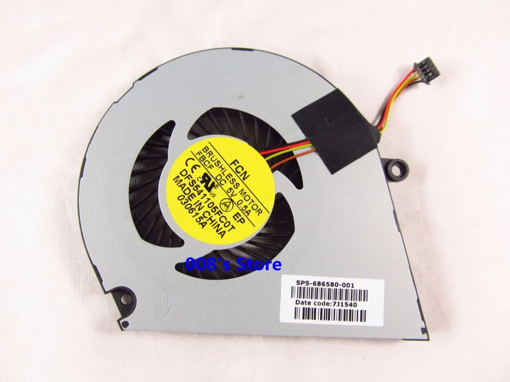 New CPU Cooler Fan For HP Envy 6 6-1103TX ENVY 6-1215TX 1216TX 1222TX 1221TX 1214TX 4-1007tx 1008tx DFS541105FC0T 691656-001
New CPU Cooler Fan For HP Envy 6 6-1103TX ENVY 6-1215TX 1216TX 1222TX 1221TX 1214TX 4-1007tx 1008tx DFS541105FC0T 691656-001