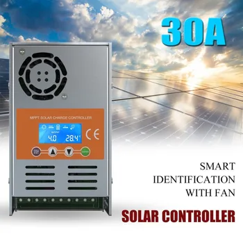 30A Indoor MPPT Solar Controller PV Charger 12V/24V/36V/48V Auto Fully Intelligent Recognition with Cooling Fan with DSP control
30A Indoor MPPT Solar Controller PV Charger 12V/24V/36V/48V Auto Fully Intelligent Recognition with Cooling Fan with DSP control