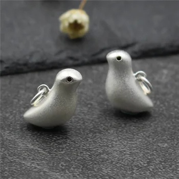 Real 925 Sterling Silver Pigeon Charm Pendant DIY Accessories suit DIY Bracelet Pendant Necklace Fine Jewelry Making
Real 925 Sterling Silver Pigeon Charm Pendant DIY Accessories suit DIY Bracelet Pendant Necklace Fine Jewelry Making