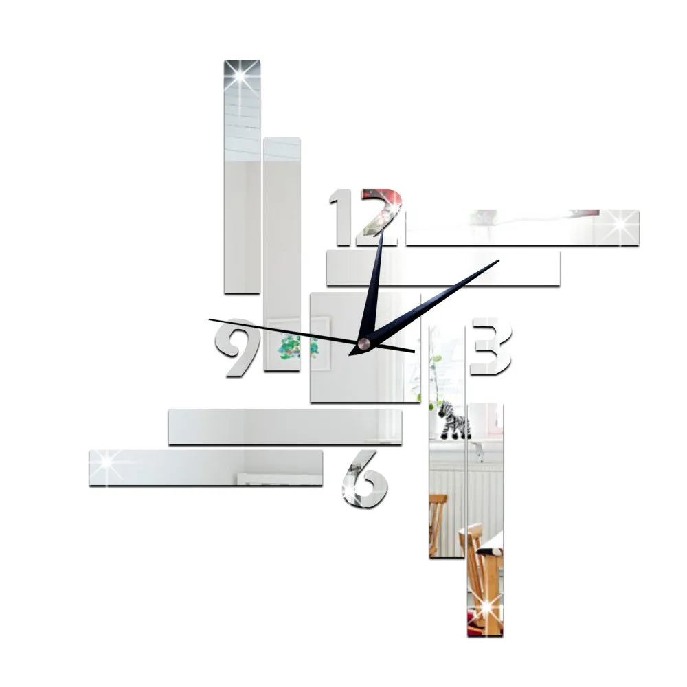 3D MIRROR CLOCK (6)