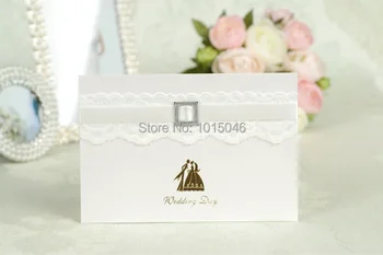 Free Shipping 20 X White High-quality Wedding Invitation Card With Buckle Ribbon & Envelope Wedding Supply Gifts
Free Shipping 20 X White High-quality Wedding Invitation Card With Buckle Ribbon & Envelope Wedding Supply Gifts
