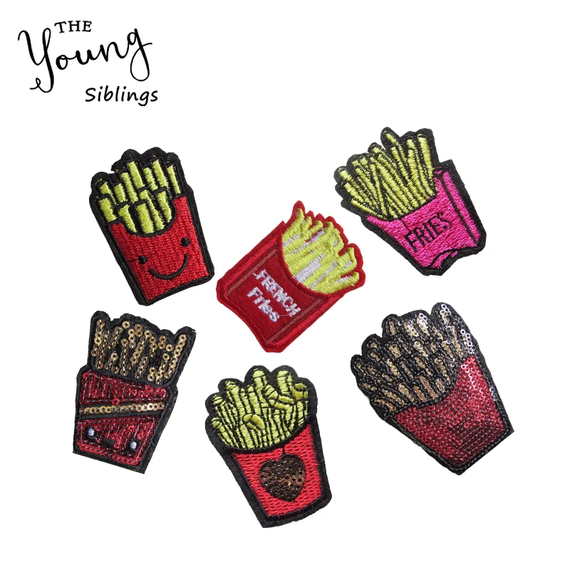 Patches For Clothing Iron Patches for clothes Fast Food Patches for Backpacls DIY French Fries Badges Stickers Iron On Transfer
Patches For Clothing Iron Patches for clothes Fast Food Patches for Backpacls DIY French Fries Badges Stickers Iron On Transfer