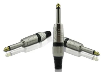 Wholesale 10pcs/lot male 1/4" mono 6.35mm PLUG FOR MIC Microphone Speaker -black
Wholesale 10pcs/lot male 1/4" mono 6.35mm PLUG FOR MIC Microphone Speaker -black