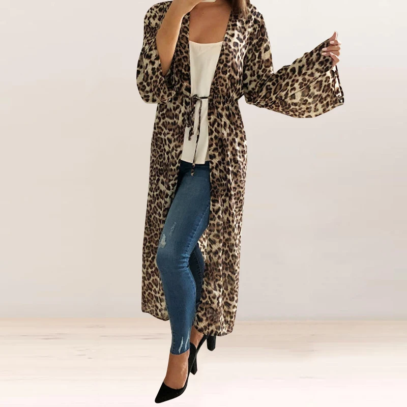 VONDA Plus Size Women Leopard Blouse 2019 Spring Summer Tops Print Long Shirts Beach Tunic Long Sleeve Cardigan Casual Blusas
VONDA Plus Size Women Leopard Blouse 2019 Spring Summer Tops Print Long Shirts Beach Tunic Long Sleeve Cardigan Casual Blusas