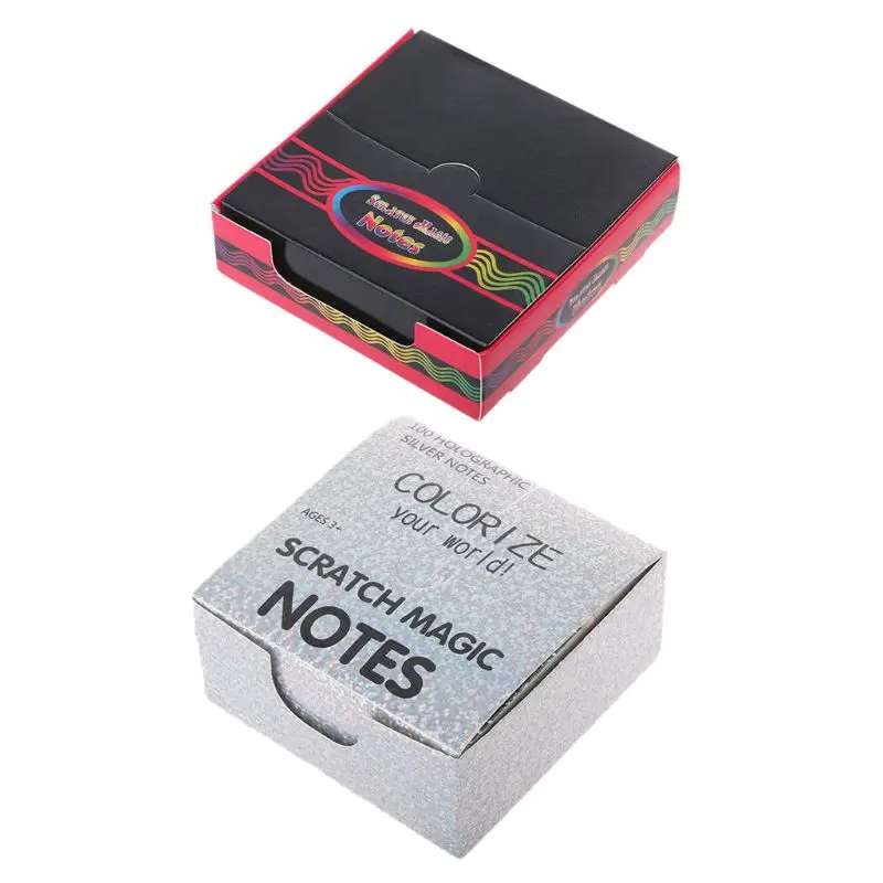 scratch art mini notes