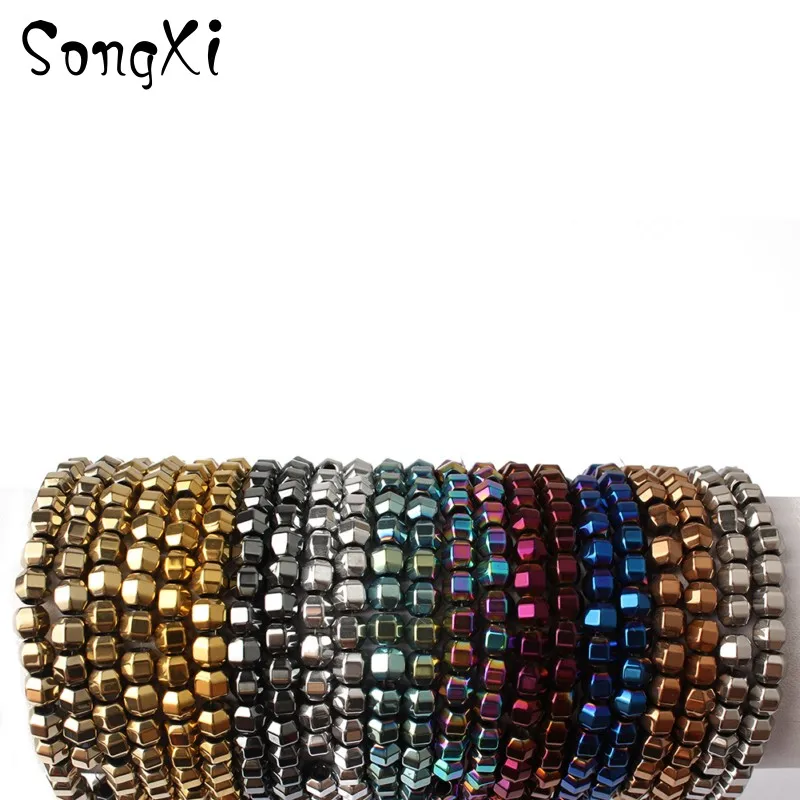 6*5mm Polyhedron Ball Shape Hematite Spacer DIY Necklace Bracelet Plating Loose Beads For Jewelry Making Strand/15'' Wholesale
6*5mm Polyhedron Ball Shape Hematite Spacer DIY Necklace Bracelet Plating Loose Beads For Jewelry Making Strand/15'' Wholesale