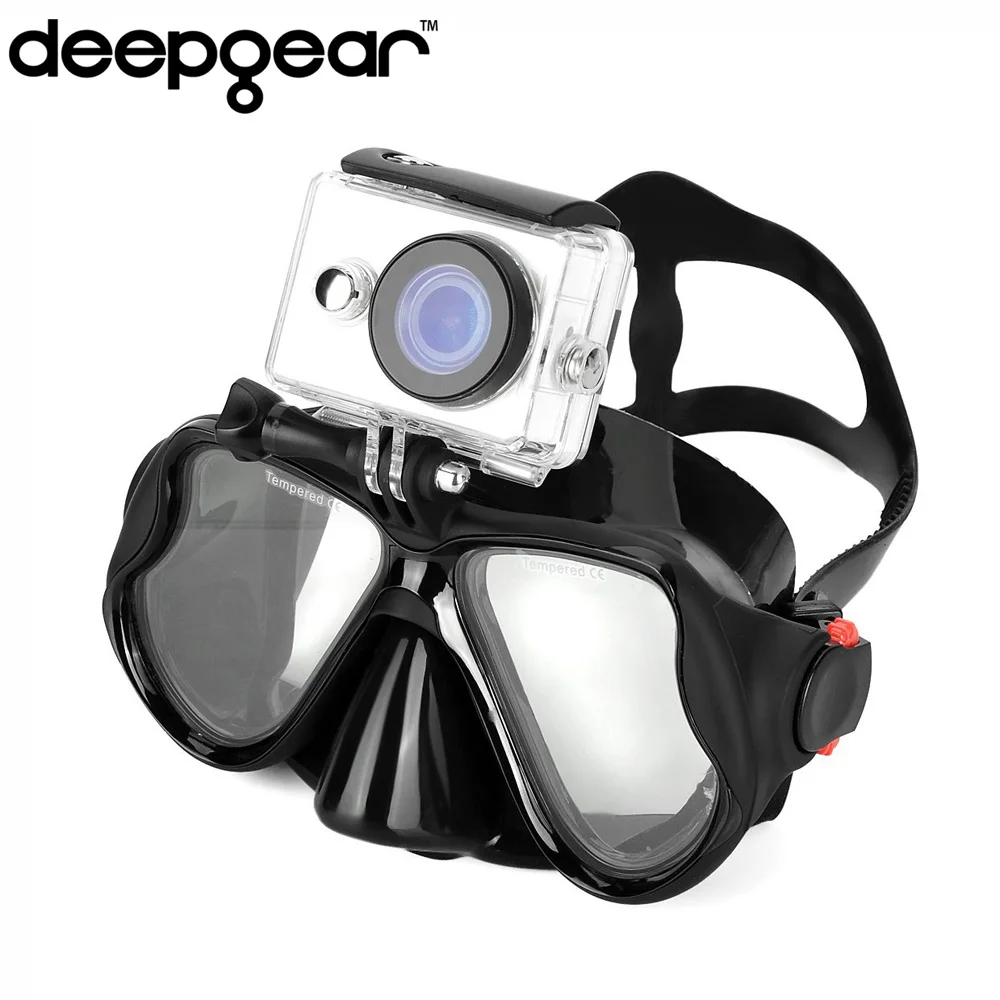 Deepgear Black Adult scuba mask for nearsighted Myopia silicone dive mask Men camera mount sea dive masks for Gopro Hero Xiaomi
Deepgear Black Adult scuba mask for nearsighted Myopia silicone dive mask Men camera mount sea dive masks for Gopro Hero Xiaomi