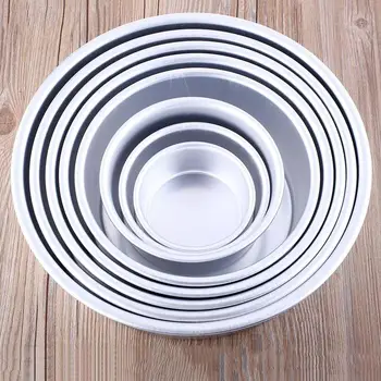 2''/5"/6''/8'' Aluminum Alloy Non-stick Round Cake Mould Mold Pan Tin Tray Bakeware Tools Round Cake Pan for Kitchen Baking
2''/5"/6''/8'' Aluminum Alloy Non-stick Round Cake Mould Mold Pan Tin Tray Bakeware Tools Round Cake Pan for Kitchen Baking
