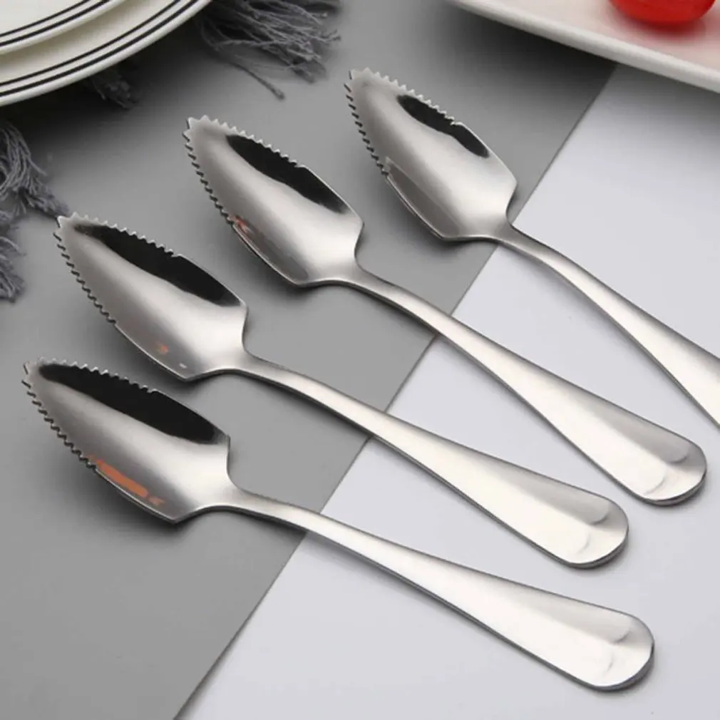2PCS Thick Stainless Steel Grapefruit Dessert Serrated Edge Ice Tea Dessert Tableware Kitchen Accessories
2PCS Thick Stainless Steel Grapefruit Dessert Serrated Edge Ice Tea Dessert Tableware Kitchen Accessories