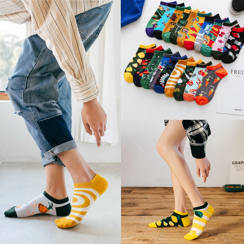 1Pair Fashion Creative Socks Striped Men Women Sock Slippers Invisible Low Cut Ankle Sock Summer Cotton Breathable Short Hosiery
1Pair Fashion Creative Socks Striped Men Women Sock Slippers Invisible Low Cut Ankle Sock Summer Cotton Breathable Short Hosiery