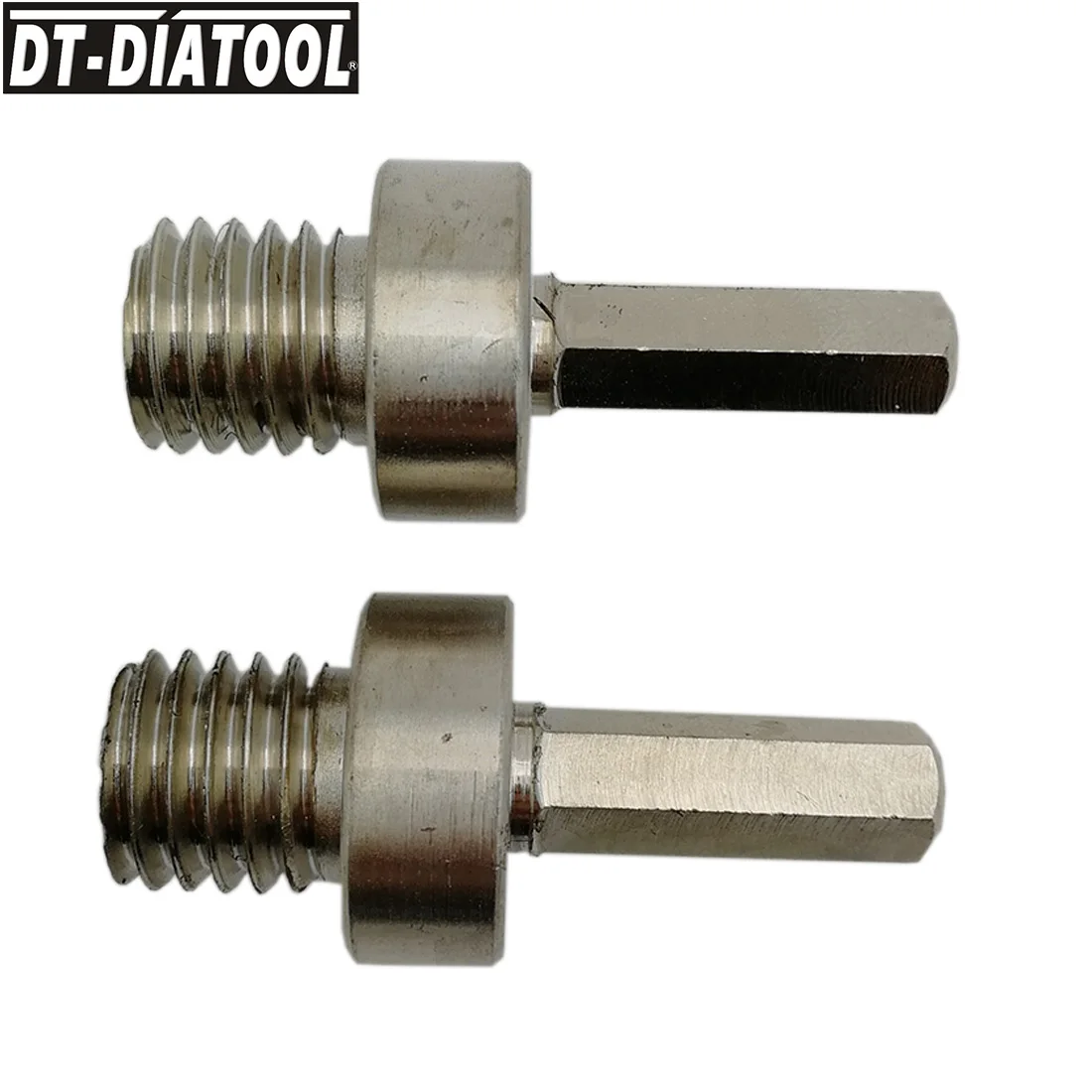 DT-DIATOOL 2pieces/set with shank length 28MM Connection Converter for Adapter 5/8"-11 male thread to 3/8 hexagon shank
DT-DIATOOL 2pieces/set with shank length 28MM Connection Converter for Adapter 5/8"-11 male thread to 3/8 hexagon shank