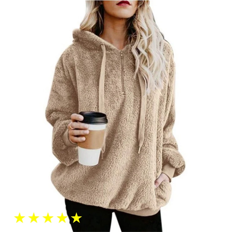 2018 New Flannel Jumper Hooded Sweater Women Solid Color Plus Velvet Warm Women's Tops Coat Russian Hot 9 Colors Pullovers Mujer
2018 New Flannel Jumper Hooded Sweater Women Solid Color Plus Velvet Warm Women's Tops Coat Russian Hot 9 Colors Pullovers Mujer