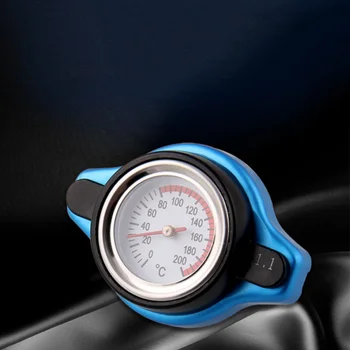 New 0.9/1.1/1.3bar Safe Thermo Radiator Cap Tank Cover With Big/Small Head Water Temperature Gauge Car Tank Cover
New 0.9/1.1/1.3bar Safe Thermo Radiator Cap Tank Cover With Big/Small Head Water Temperature Gauge Car Tank Cover