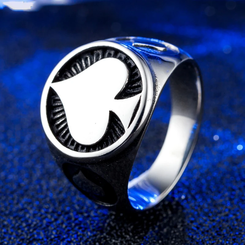 Male Micro Pave Iced Out Bling Big Square Spades poker Ring IP plating Gold color Stainless Steel Rings for Men Women Jewelry
Male Micro Pave Iced Out Bling Big Square Spades poker Ring IP plating Gold color Stainless Steel Rings for Men Women Jewelry