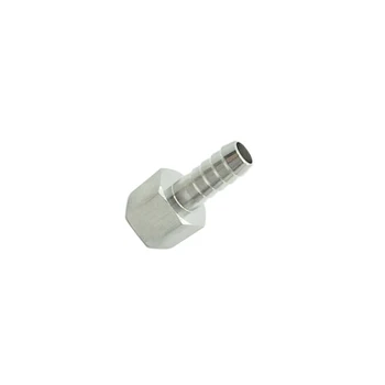 304 Stainless Steel 1/2" BSP Female Thread x 14mm Hose Barb Nipple High Pressure CNC Pipe Fitting Connector For Water Air Oil
304 Stainless Steel 1/2" BSP Female Thread x 14mm Hose Barb Nipple High Pressure CNC Pipe Fitting Connector For Water Air Oil