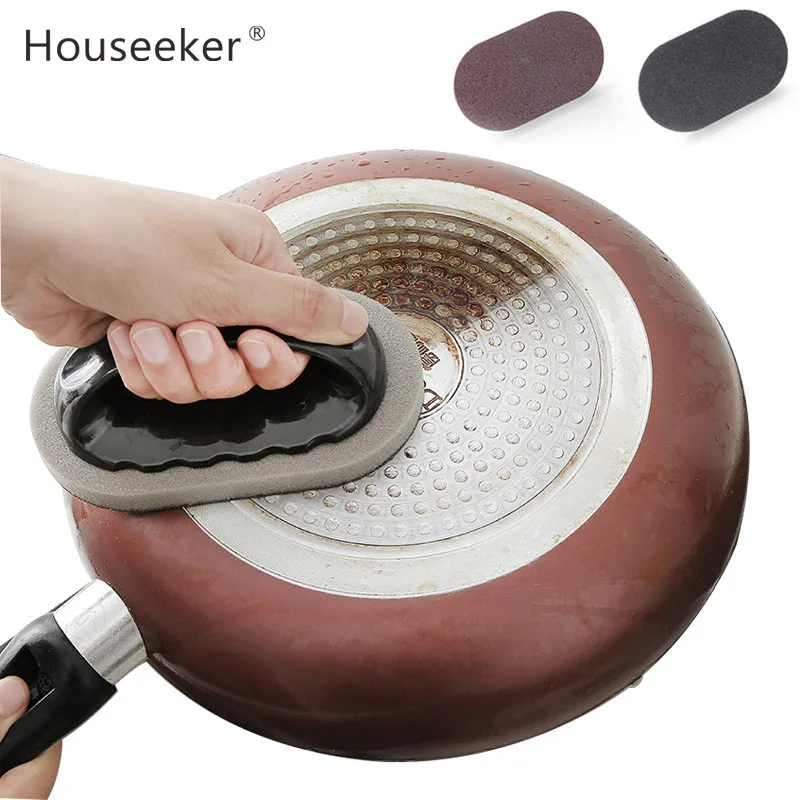 Magnetic Sponge Emery Brush with Handle Strong Decontamination Bath BrushTiles Household Cleaning Brush Kitchen Cleaning Tools
Magnetic Sponge Emery Brush with Handle Strong Decontamination Bath BrushTiles Household Cleaning Brush Kitchen Cleaning Tools