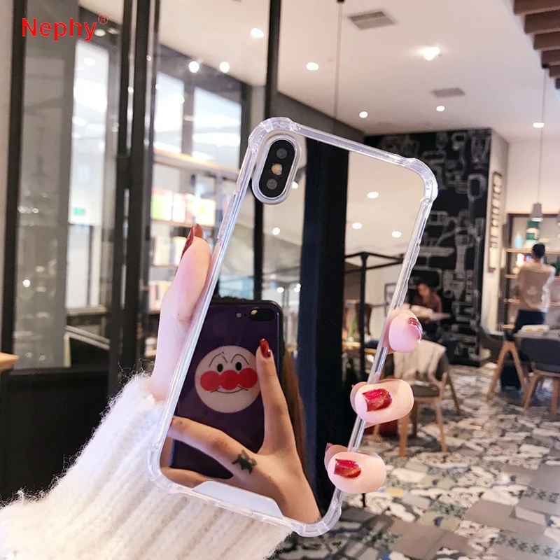 Super Shockproof Mirror Case for iPhone X XS Max XR iPhone 6S 6 S Plus 6Plus iPhone 8 7 7Plus 8Plus Luxury Cell Phone Back Cover
Super Shockproof Mirror Case for iPhone X XS Max XR iPhone 6S 6 S Plus 6Plus iPhone 8 7 7Plus 8Plus Luxury Cell Phone Back Cover