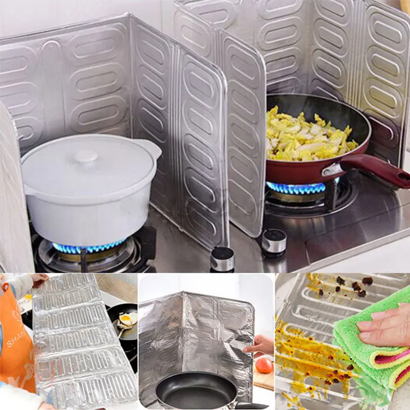 Kitchen Cooking Frying oil Splashing Protection Gas Stove Oil removal Rust Plate Kitchen Guard Aagainst Stove oil splash plate
Kitchen Cooking Frying oil Splashing Protection Gas Stove Oil removal Rust Plate Kitchen Guard Aagainst Stove oil splash plate