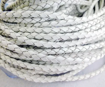 Free ship!!! Bulk 50m/lot 4mm White high quality White high quality leather cord braided jewelry cord jewelry accessories
Free ship!!! Bulk 50m/lot 4mm White high quality White high quality leather cord braided jewelry cord jewelry accessories