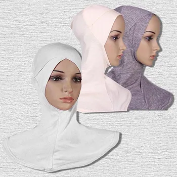 Women Full Cover Inner Muslim Cotton Hijab Cap Islamic Head Scarf Wear Hat Underscarf
Women Full Cover Inner Muslim Cotton Hijab Cap Islamic Head Scarf Wear Hat Underscarf