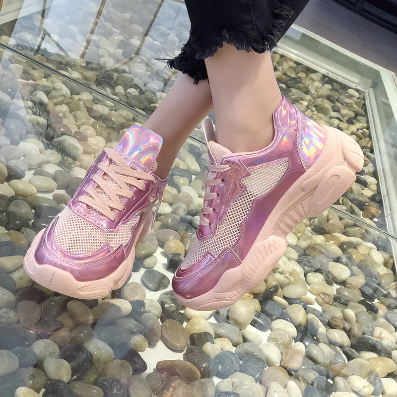 2019 new fashion shoes woman wild old shoes zapatos de mujer bright color Trainers Chunky Heels 5cm Women Platform Sneakers
2019 new fashion shoes woman wild old shoes zapatos de mujer bright color Trainers Chunky Heels 5cm Women Platform Sneakers