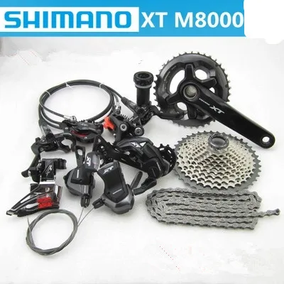 SHIMANO DEORE XT M8000 3x11 11S 33S Speed 40-30-22T 170mm 11-40T MTB Mountain Bike Groupset
SHIMANO DEORE XT M8000 3x11 11S 33S Speed 40-30-22T 170mm 11-40T MTB Mountain Bike Groupset