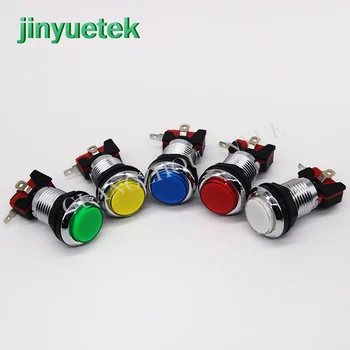 33mm LED Light Lamp Arcade push button little Round Arcade Video Game Player Push Button+ microswitch+stents 5 color
33mm LED Light Lamp Arcade push button little Round Arcade Video Game Player Push Button+ microswitch+stents 5 color