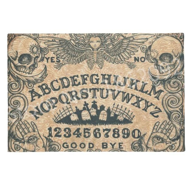 Novelty Sugar Skull Witch Board Doormat Funny Ouija Angel Skull Board Welcome Mat Scary Dead Spirit Home Living Room Decor Gifts
Novelty Sugar Skull Witch Board Doormat Funny Ouija Angel Skull Board Welcome Mat Scary Dead Spirit Home Living Room Decor Gifts