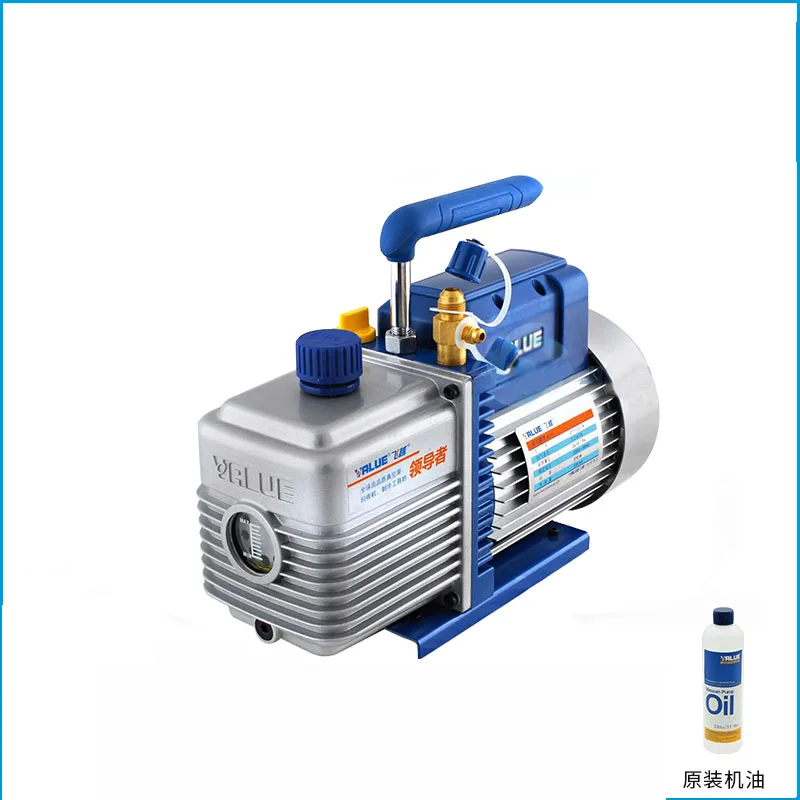 FY-4C-N single stage vacuum pump 4L liter Air conditioning repair kit air bleed pump R140 Fluorine suction pump
FY-4C-N single stage vacuum pump 4L liter Air conditioning repair kit air bleed pump R140 Fluorine suction pump