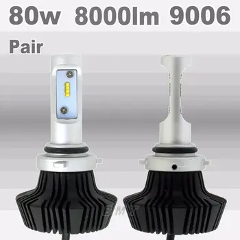 9006 LED lights 80W 8000LM /1PAIR 9006 HB4 Plug LED Headlight Kit Low Beam Bulbs Bulb 6000K 360 degree Low Beam
9006 LED lights 80W 8000LM /1PAIR 9006 HB4 Plug LED Headlight Kit Low Beam Bulbs Bulb 6000K 360 degree Low Beam