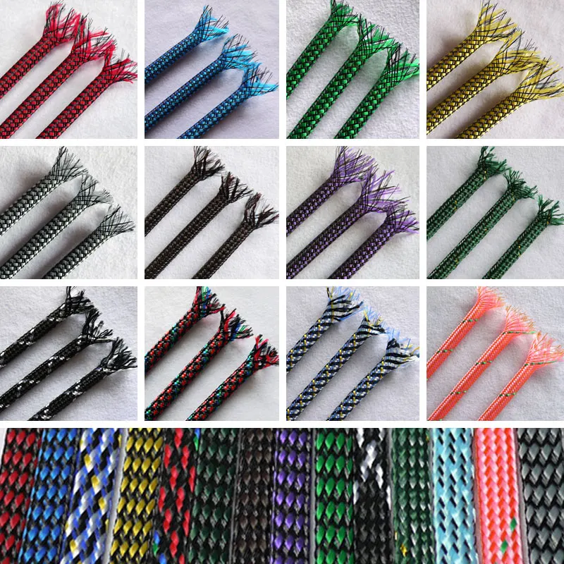 9meter Cable Sleeves 12mm Cotton yarn Braid Wire Protecting PP+ PET Nylon Cable Sleeve wire mesh shock for cable sets
9meter Cable Sleeves 12mm Cotton yarn Braid Wire Protecting PP+ PET Nylon Cable Sleeve wire mesh shock for cable sets