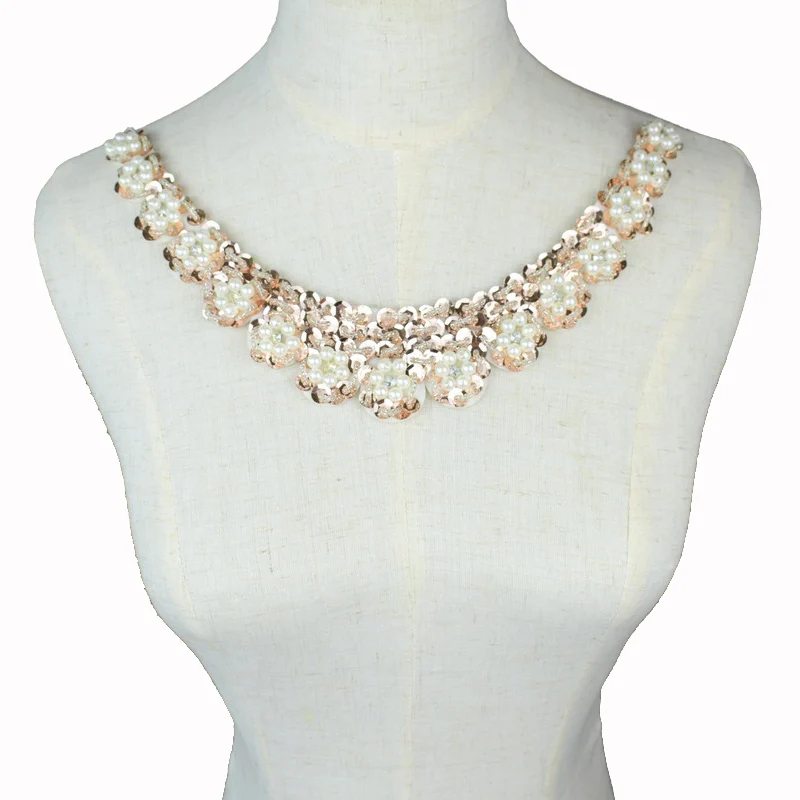 lace collar bead Wedding Jewelry Choker Necklace Women Embroidered Lace Neckline Collar Embossed Sewing Accessories BW059
lace collar bead Wedding Jewelry Choker Necklace Women Embroidered Lace Neckline Collar Embossed Sewing Accessories BW059