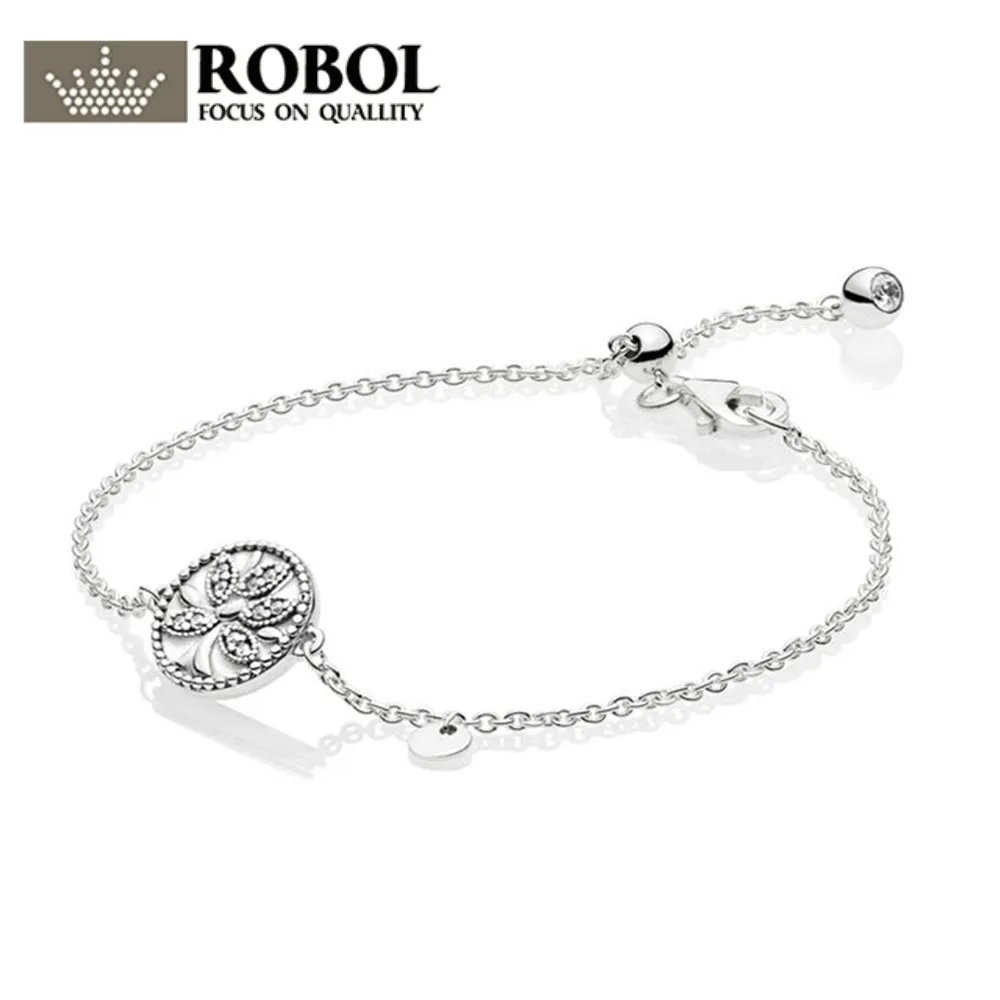 ROBOL 100% 925 Sterling Silver New 2019 Spring 597776CZ Tree of Life DIY Bracelet Charming Women Free Shipping Factory Wholesale
ROBOL 100% 925 Sterling Silver New 2019 Spring 597776CZ Tree of Life DIY Bracelet Charming Women Free Shipping Factory Wholesale
