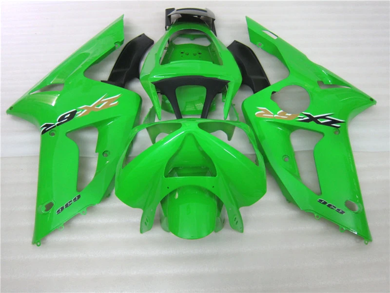 Customize ABS Fairing kit for Kawasaki Injection NINJA ZX 6R 2003 2004 zx6r 03 04 black green motorcycle fairings set JX3
Customize ABS Fairing kit for Kawasaki Injection NINJA ZX 6R 2003 2004 zx6r 03 04 black green motorcycle fairings set JX3