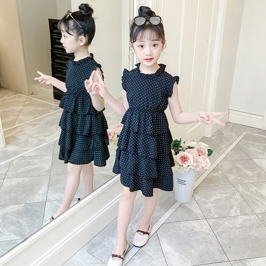 Girls Summer Dress Sleeveless Dress Dress For Girls Dot Pattern Children dress Teenage Kids Girls Clothes 6 8 10 12 13 14 Year
Girls Summer Dress Sleeveless Dress Dress For Girls Dot Pattern Children dress Teenage Kids Girls Clothes 6 8 10 12 13 14 Year