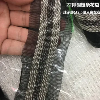 metal 2.5cm Beaded lace trim Diy craft clothing decorative accessories sew on lace trimming motif patches for clothing
metal 2.5cm Beaded lace trim Diy craft clothing decorative accessories sew on lace trimming motif patches for clothing