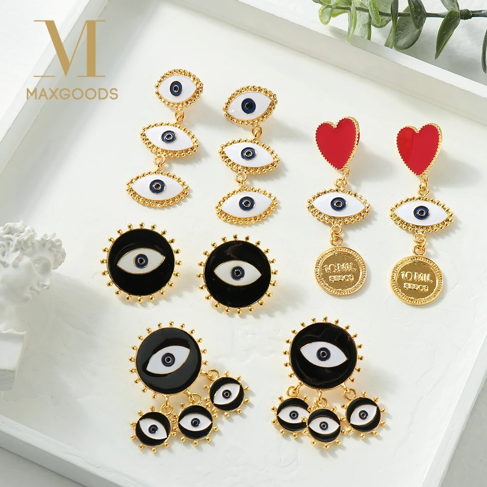 1 Pair Fashion Jewelry Vintage Ethnic Black Color Big Eyes Charm Earrings for Women Bohemian Collection Earrings Accessories
1 Pair Fashion Jewelry Vintage Ethnic Black Color Big Eyes Charm Earrings for Women Bohemian Collection Earrings Accessories