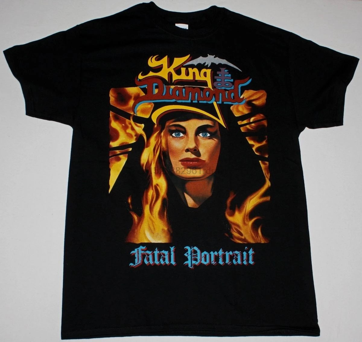 KING DIAMOND FATAL PORTRAIT BLACK T SHIRT MERCYFUL FATE JUDAS PRIEST HEAVY METAL 100% cotton tee shirt tops wholesale tee
KING DIAMOND FATAL PORTRAIT BLACK T SHIRT MERCYFUL FATE JUDAS PRIEST HEAVY METAL 100% cotton tee shirt tops wholesale tee