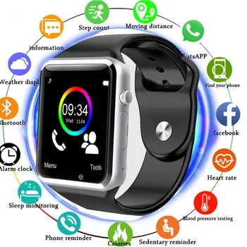 2019 Bluetooth Smart Watch A1 For Apple iPhone IOS Android Phone Wrist Wear Support Sync smart clock Sim Card PK DZ09 GV18
2019 Bluetooth Smart Watch A1 For Apple iPhone IOS Android Phone Wrist Wear Support Sync smart clock Sim Card PK DZ09 GV18